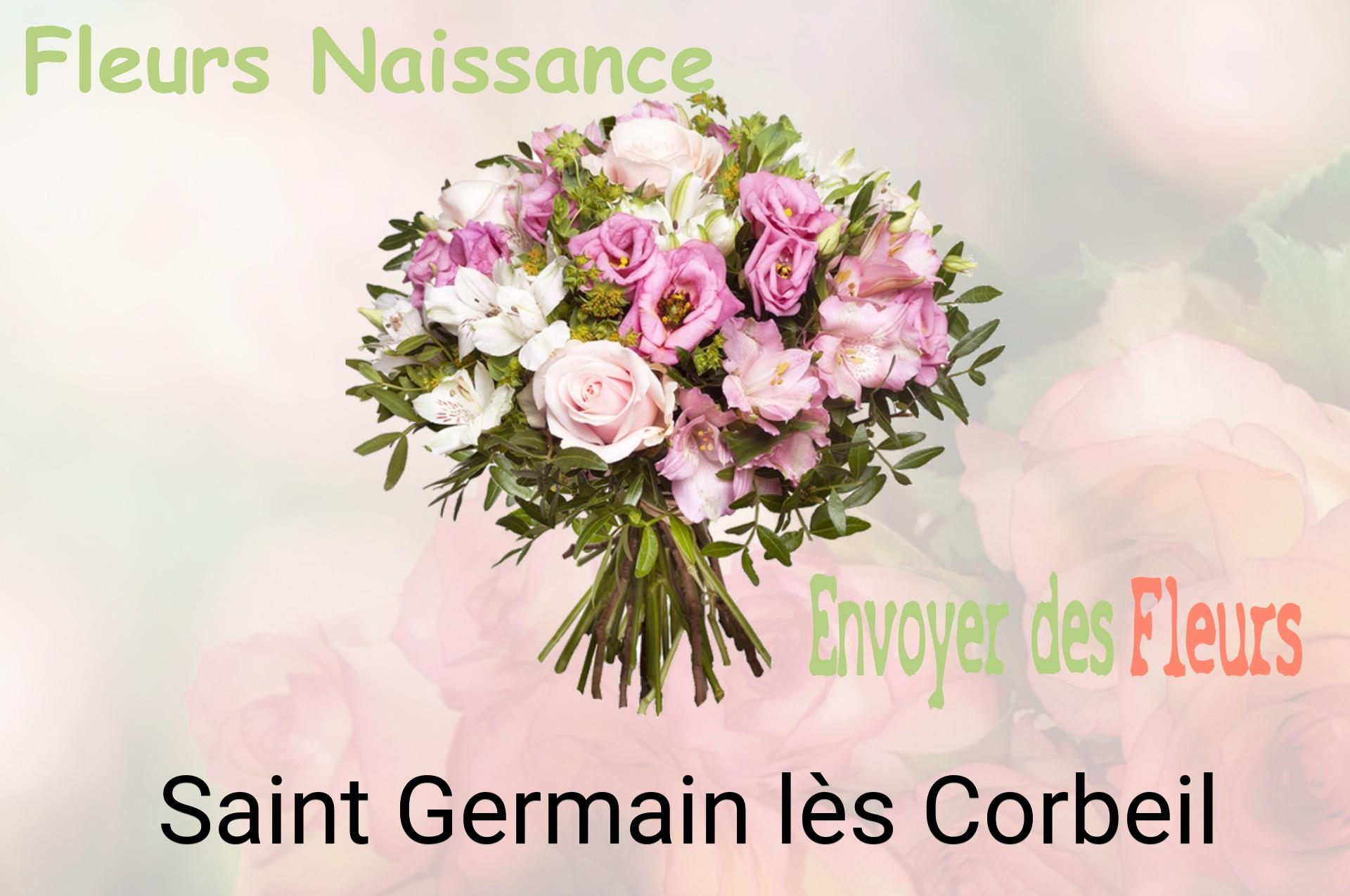 Bouquet de fleurs de naissance livré à Saint-Germain-lès-Corbeil
