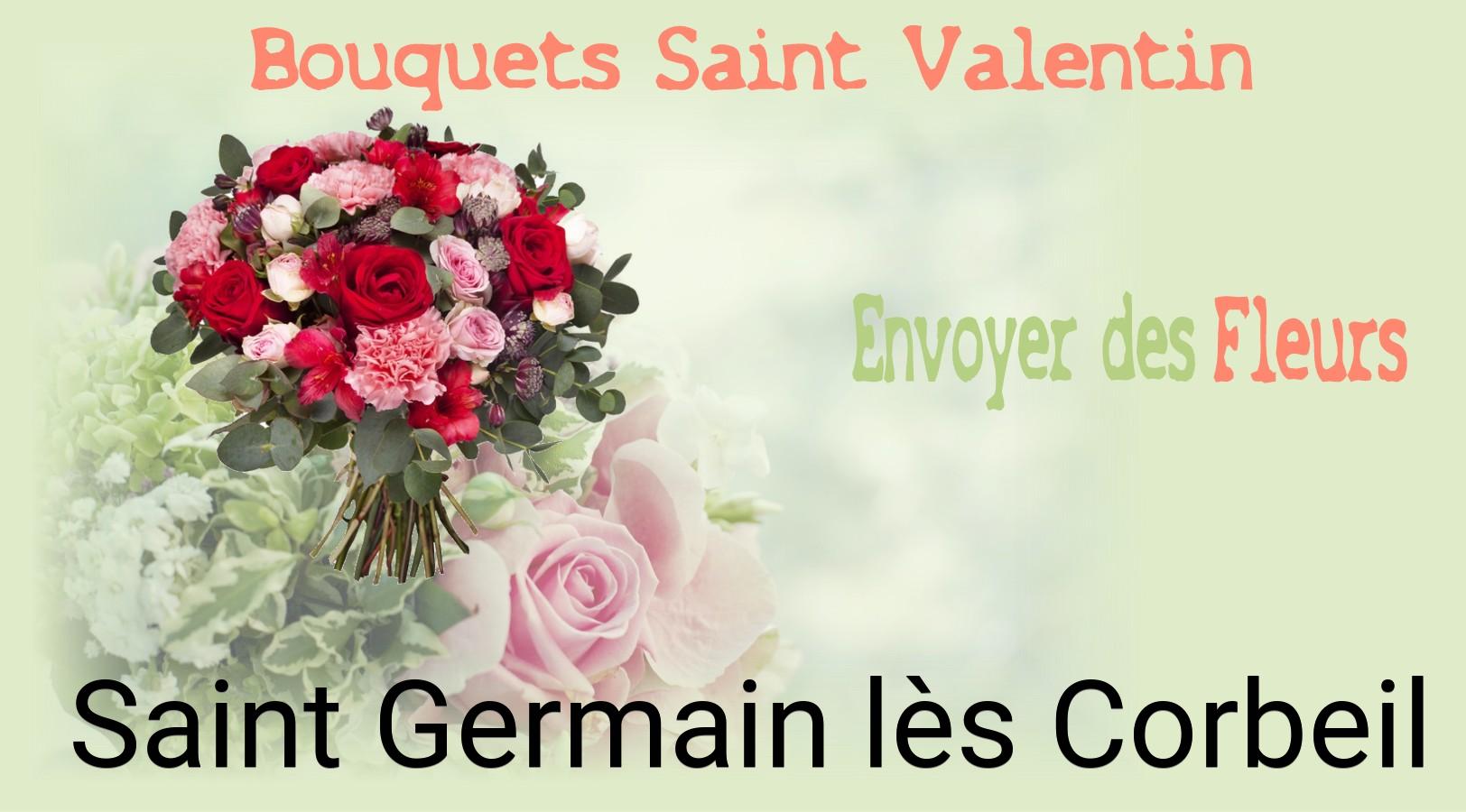 Roses de Saint-Valentin livrées à Saint-Germain-lès-Corbeil